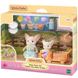 Sylvanian Families® Skovsturssæt - Fennec Ræv Søster & Baby