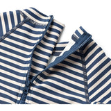 Wheat Indigo Stripe Badeheldragt Cas