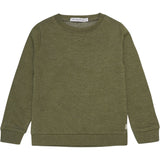 Minymo Dark Olive Sweat Sæt 2-pak NOOS 3