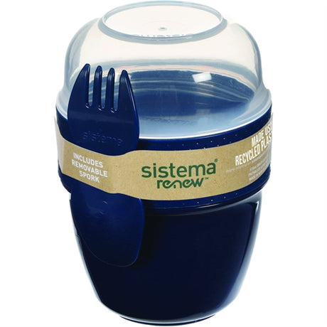 Sistema Renew To Go Snack Madkasse 515 ml Blå