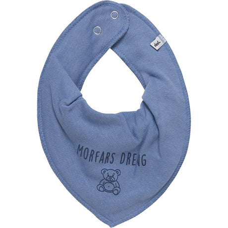 Pippi Bandana Hagesmæk m. Tekst Dark Blue