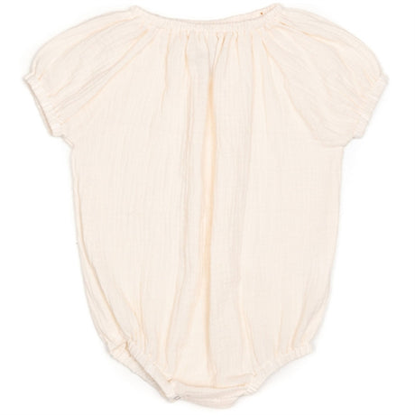 Huttelihut Comfy Muslin Romper Off-White