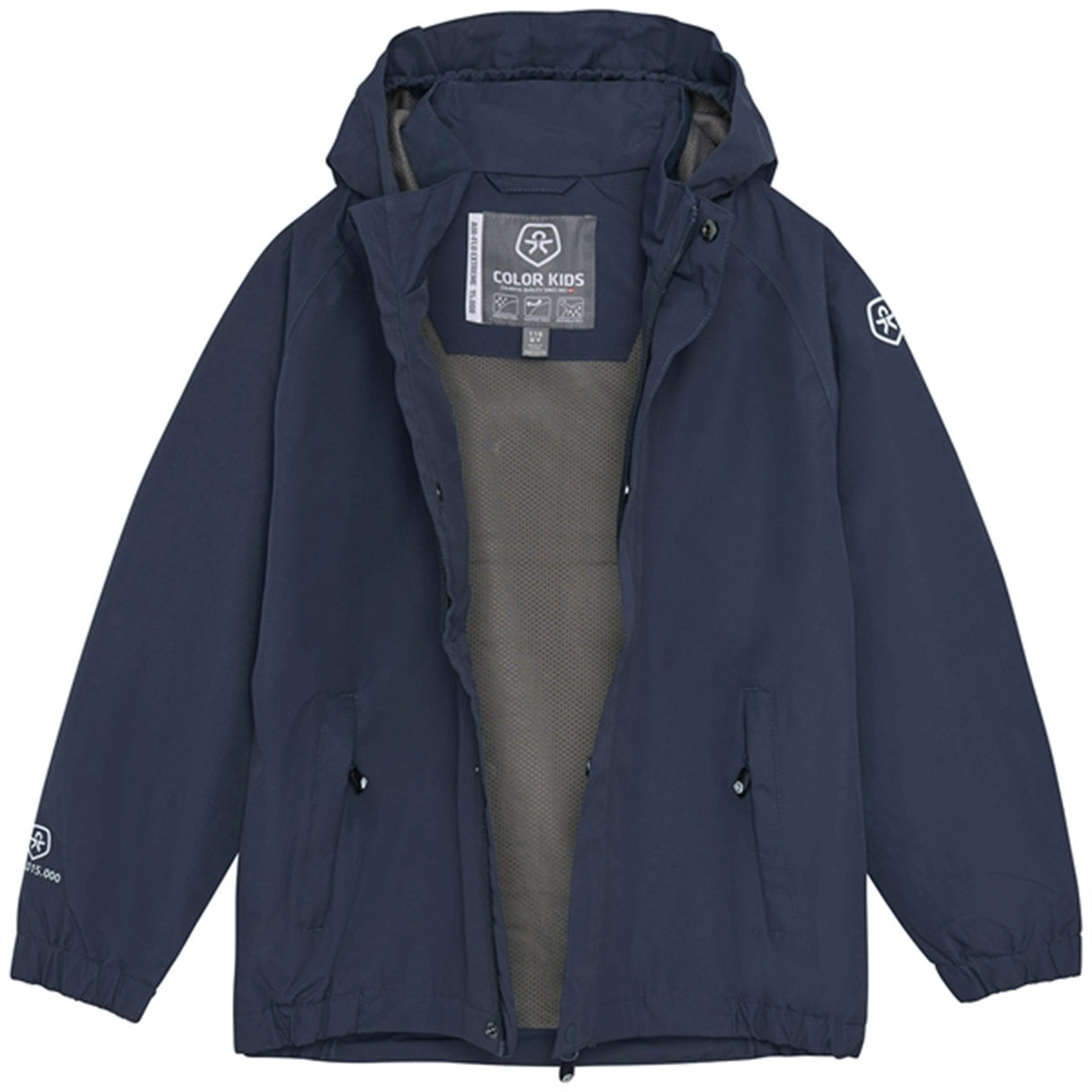 Color Kids Regnjakke Shell Total Eclipse