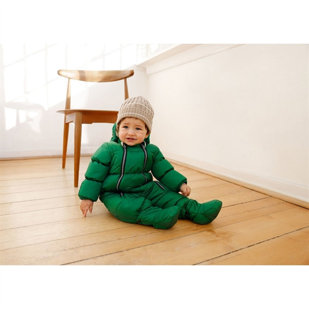 Molo Woodland Green Hebe Baby Flyverdragt 3