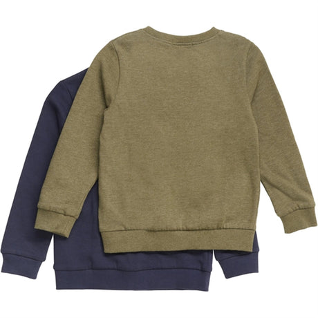 Minymo Dark Olive Sweatshirt 2-pak NOOS 2