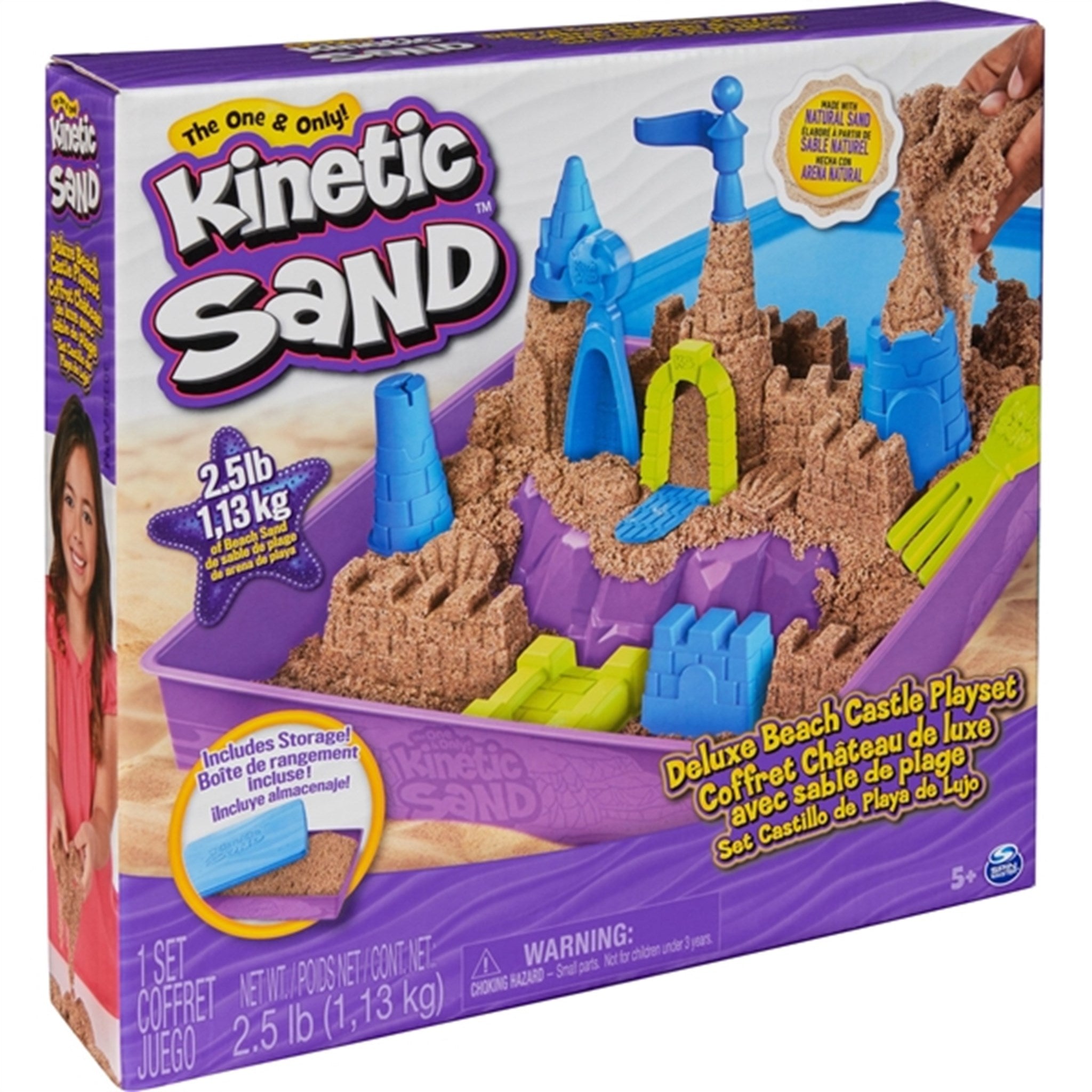 Kinetic Sand Deluxe Sandslot Legesæt 4