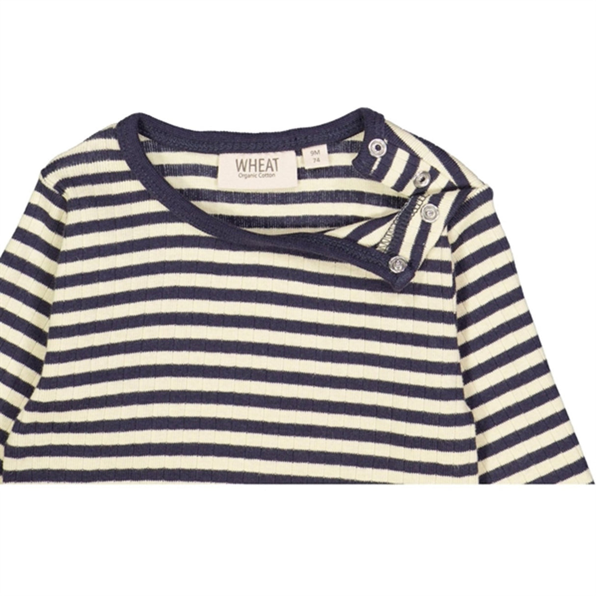 Wheat Midnight Stripe Striped Bluse 2