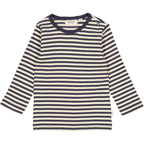 Wheat Midnight Stripe Striped Bluse