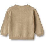 Wheat Grey Sand Strik Cardigan Bjørn 2