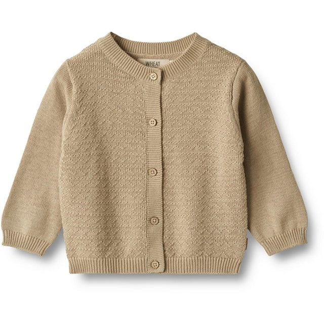 Wheat Grey Sand Strik Cardigan Bjørn