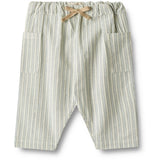 Wheat Aquablue Stripe Bukser Arne