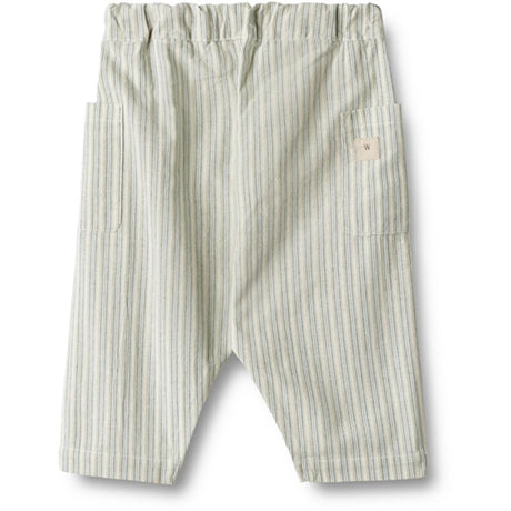 Wheat Aquablue Stripe Bukser Arne 2