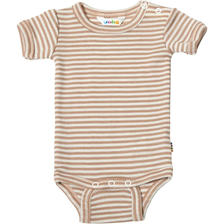 Joha Uld/Silke Light Brown Stripe Body