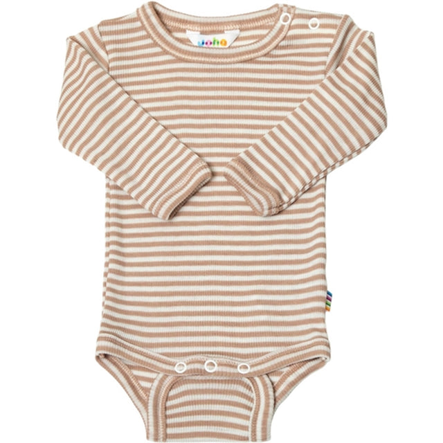 Joha Uld/Silke Light Brown Stripe Body