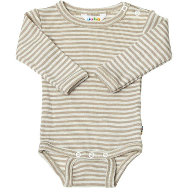 Joha Uld/Silke Beige Stripe Body