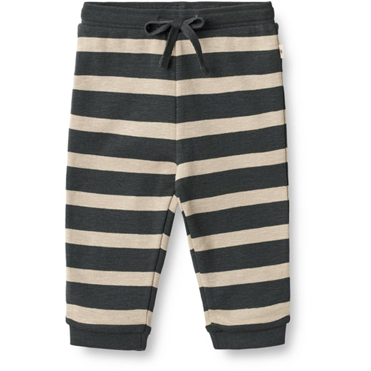 Wheat Dark Stripe Soft Sweatpants Leo