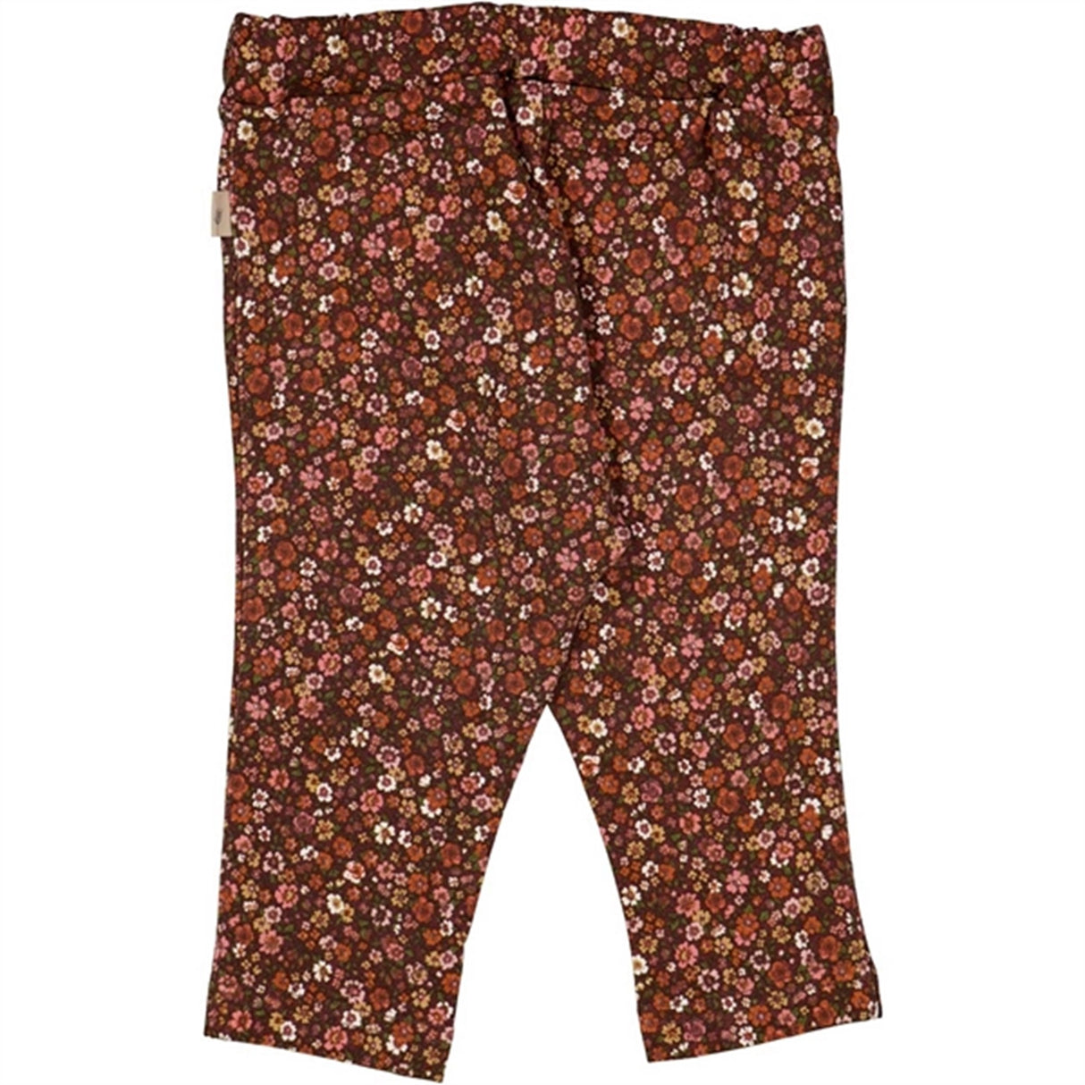 Wheat Maroon Flowers Bille Bukser