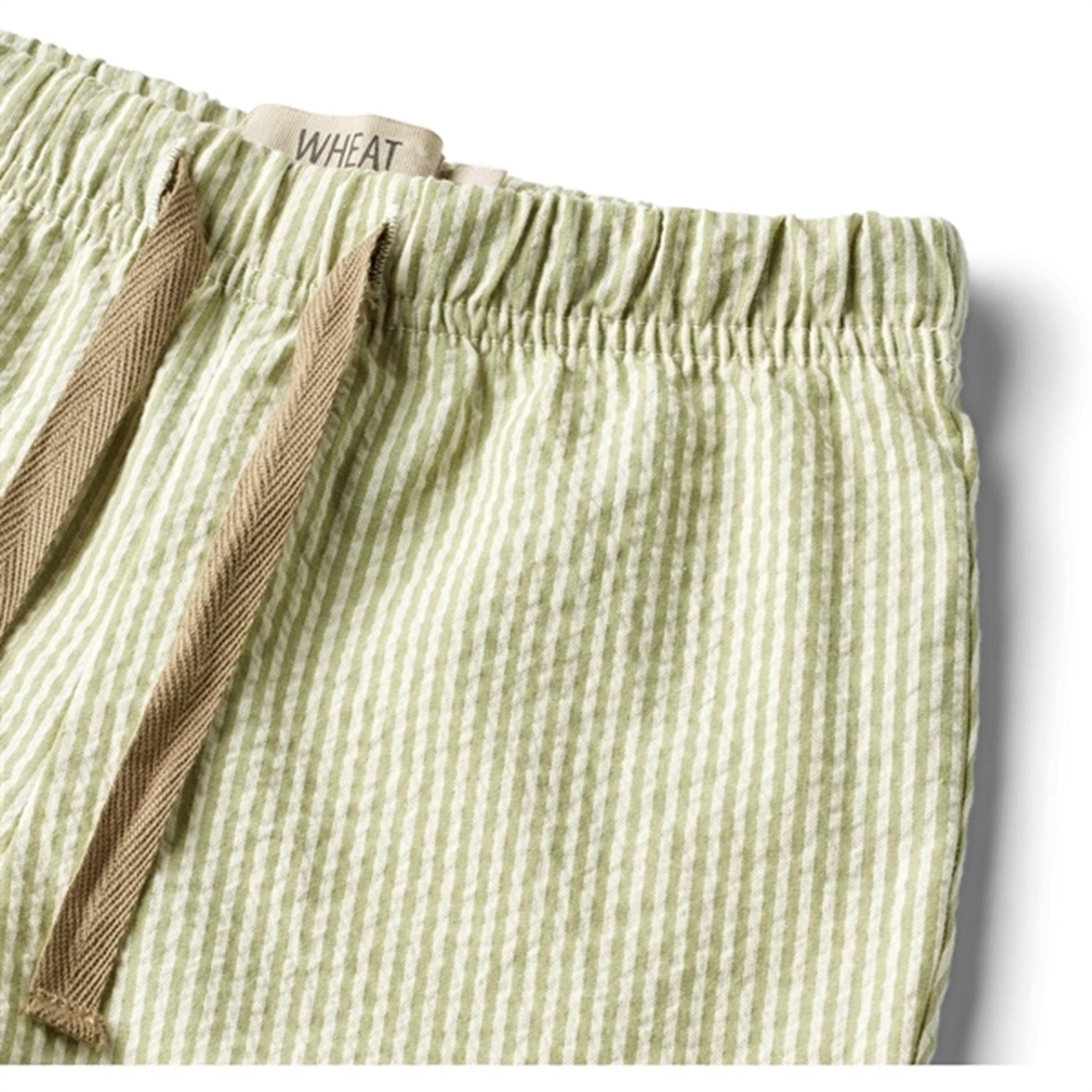 Wheat Green Stripe Shorts Milton 3