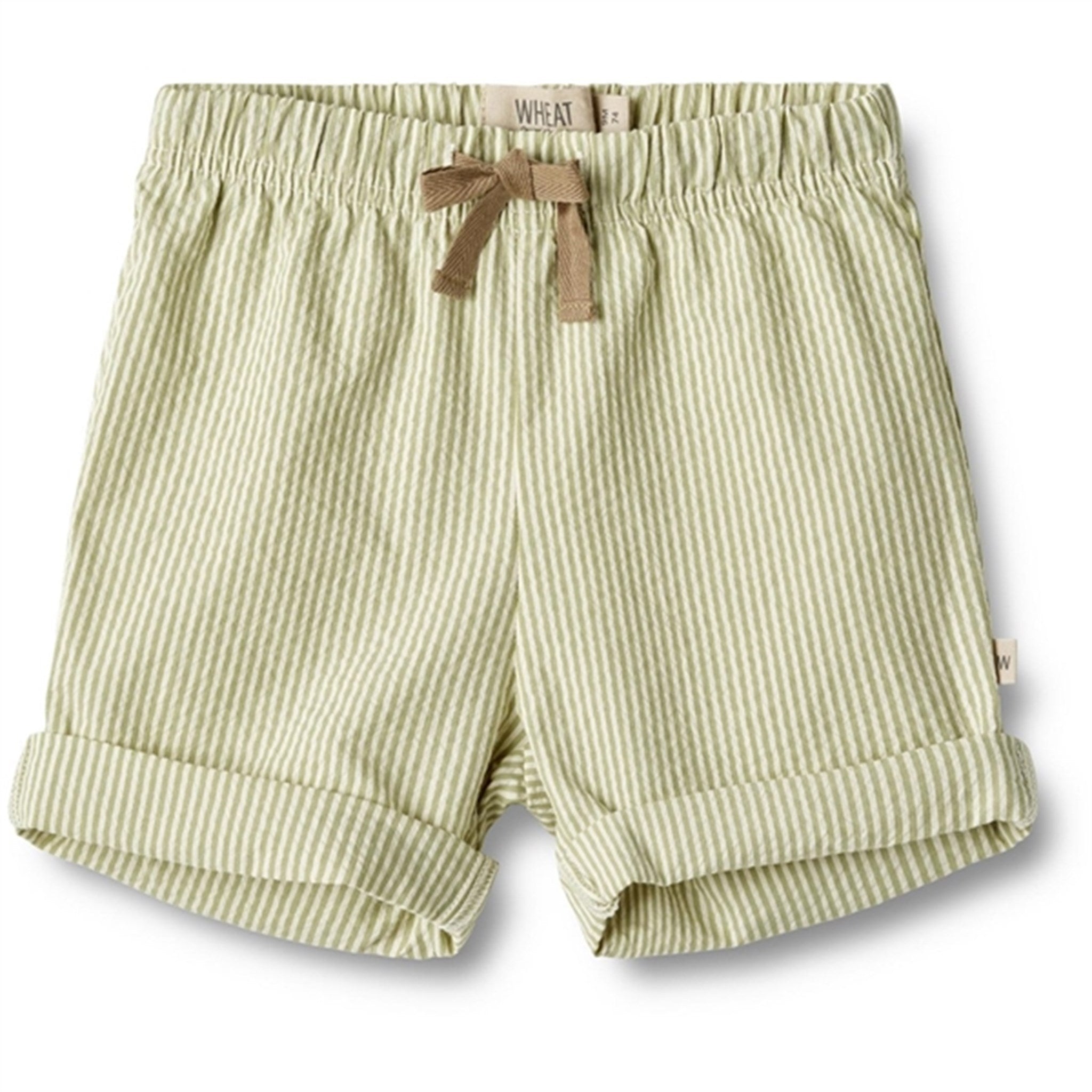 Wheat Green Stripe Shorts Milton
