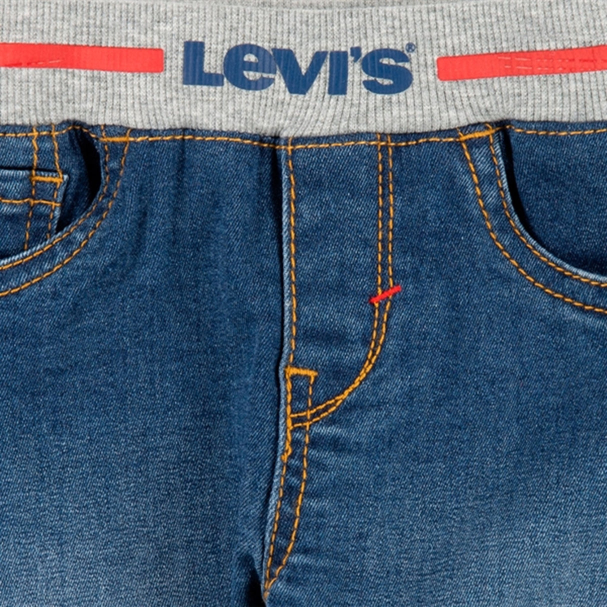 Levi's Pull-On Ribbed Shorts Blue 3