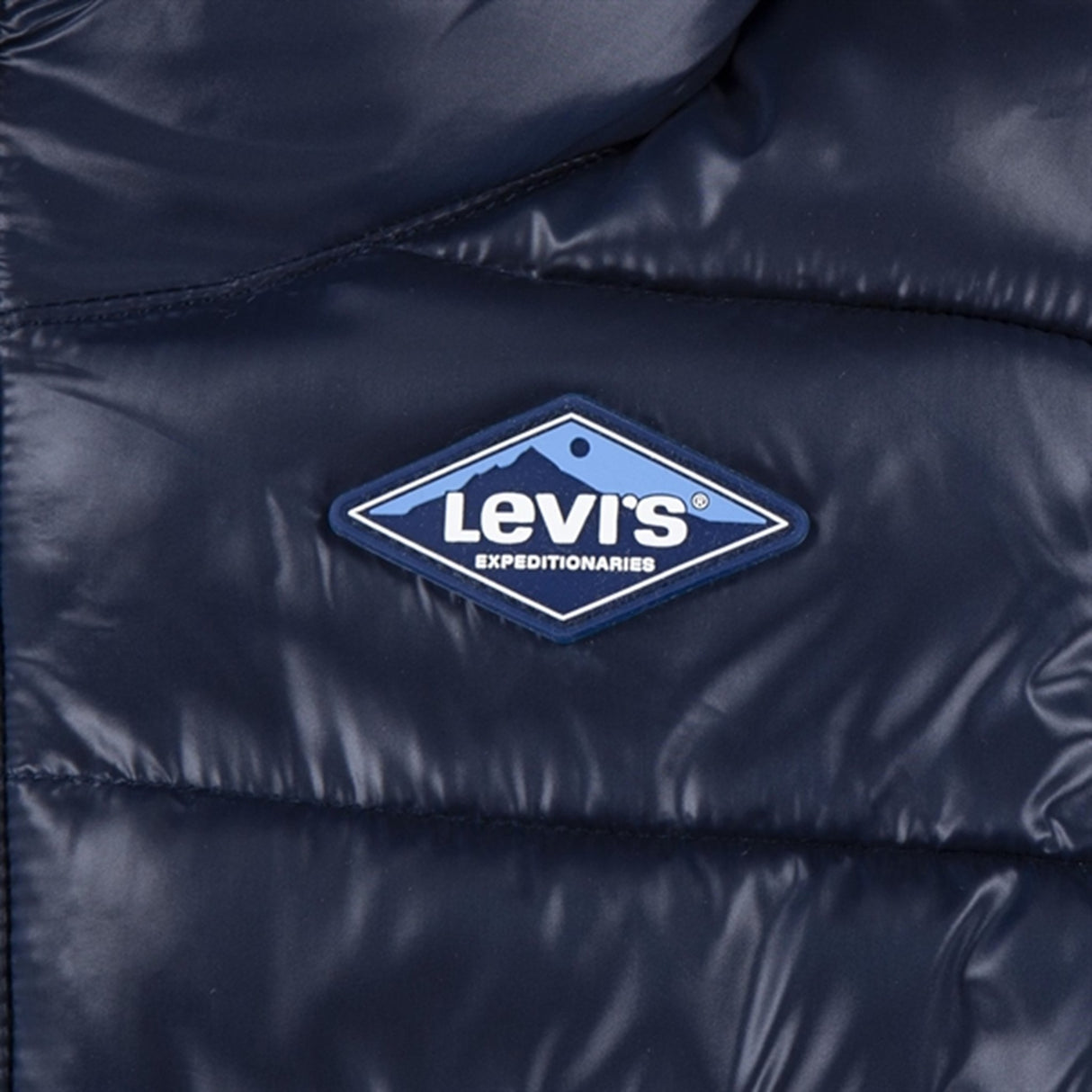 Levi's Baby Sherpa Lined Puffer Jakke Dress Blues 2