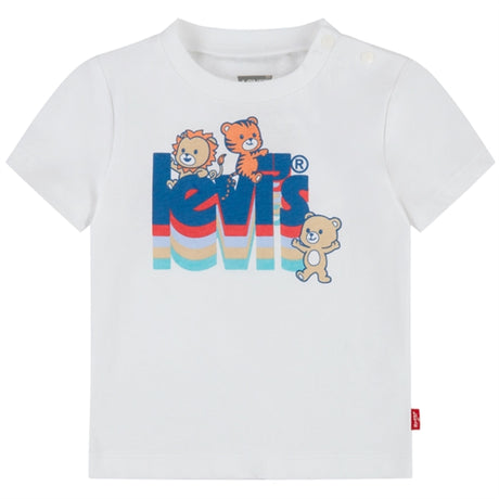 Levi's 70's Critters Poster Logo T-shirt White