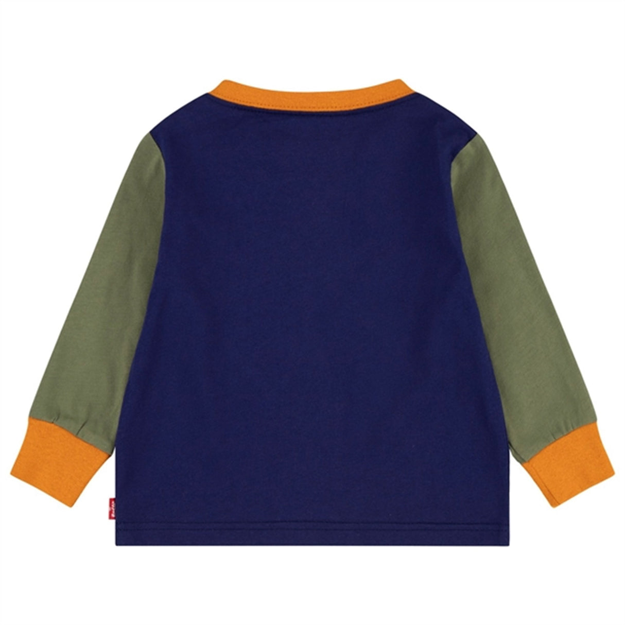 Levi's Baby Pixel Bear Colorblocked Bluse Ocean Cavern 4