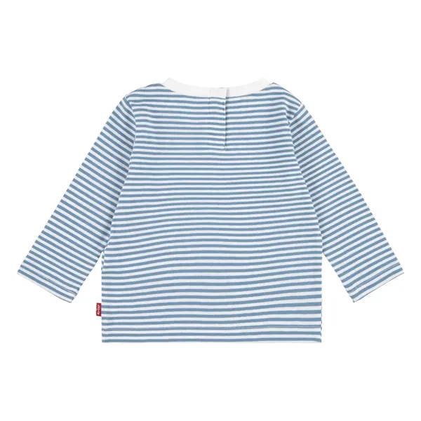 Levi's Stripe Batwing Bluse Coronet Blue 5