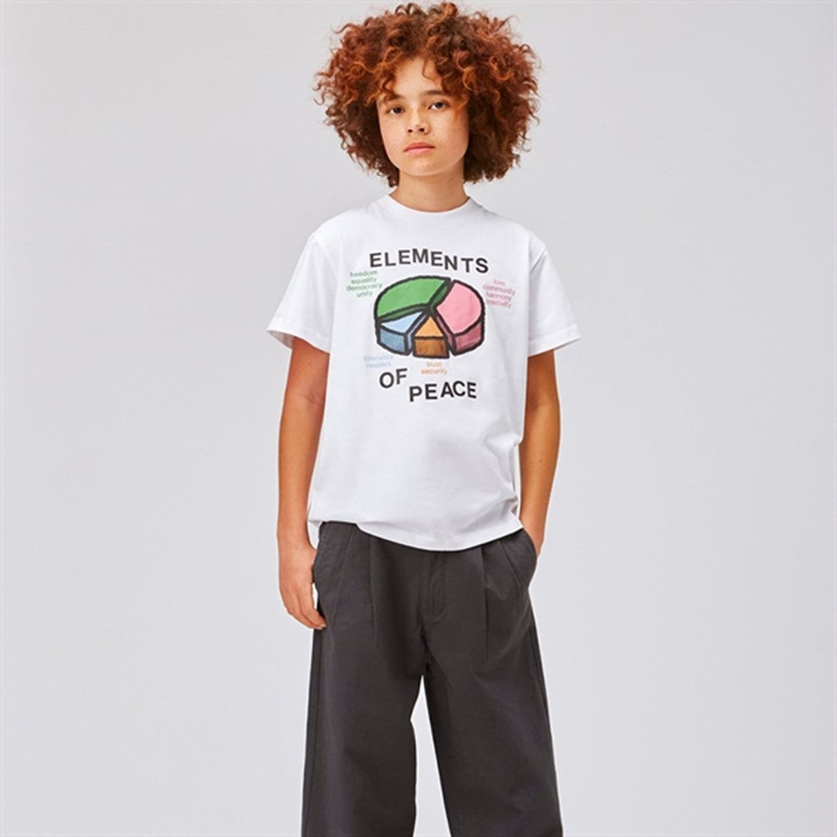 Molo Peace Chart Roxo T-shirt 4