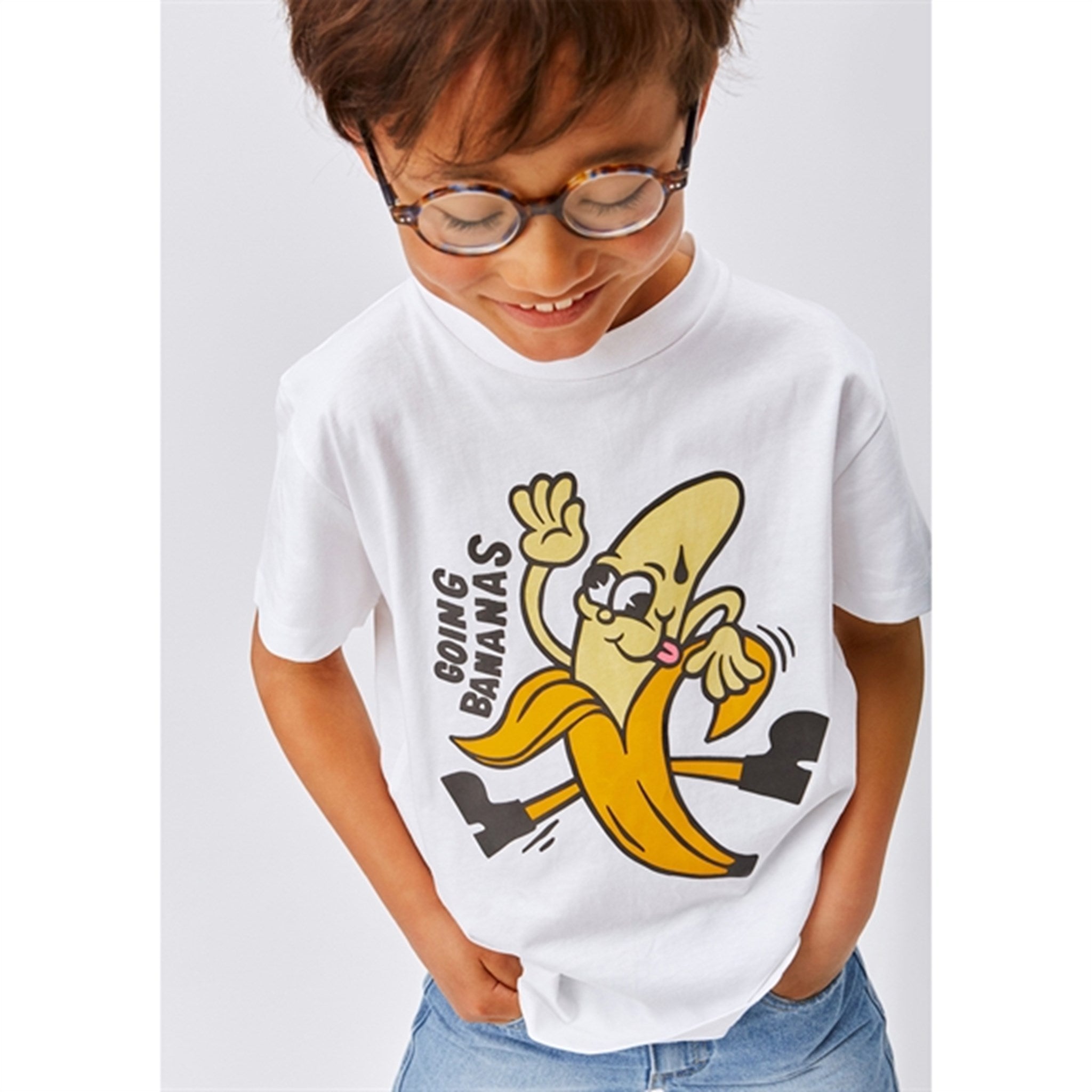 Molo Going Bananas Roxo T-shirt 3