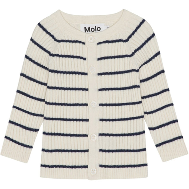 Molo Cloud Stripe Bendix Cardigan