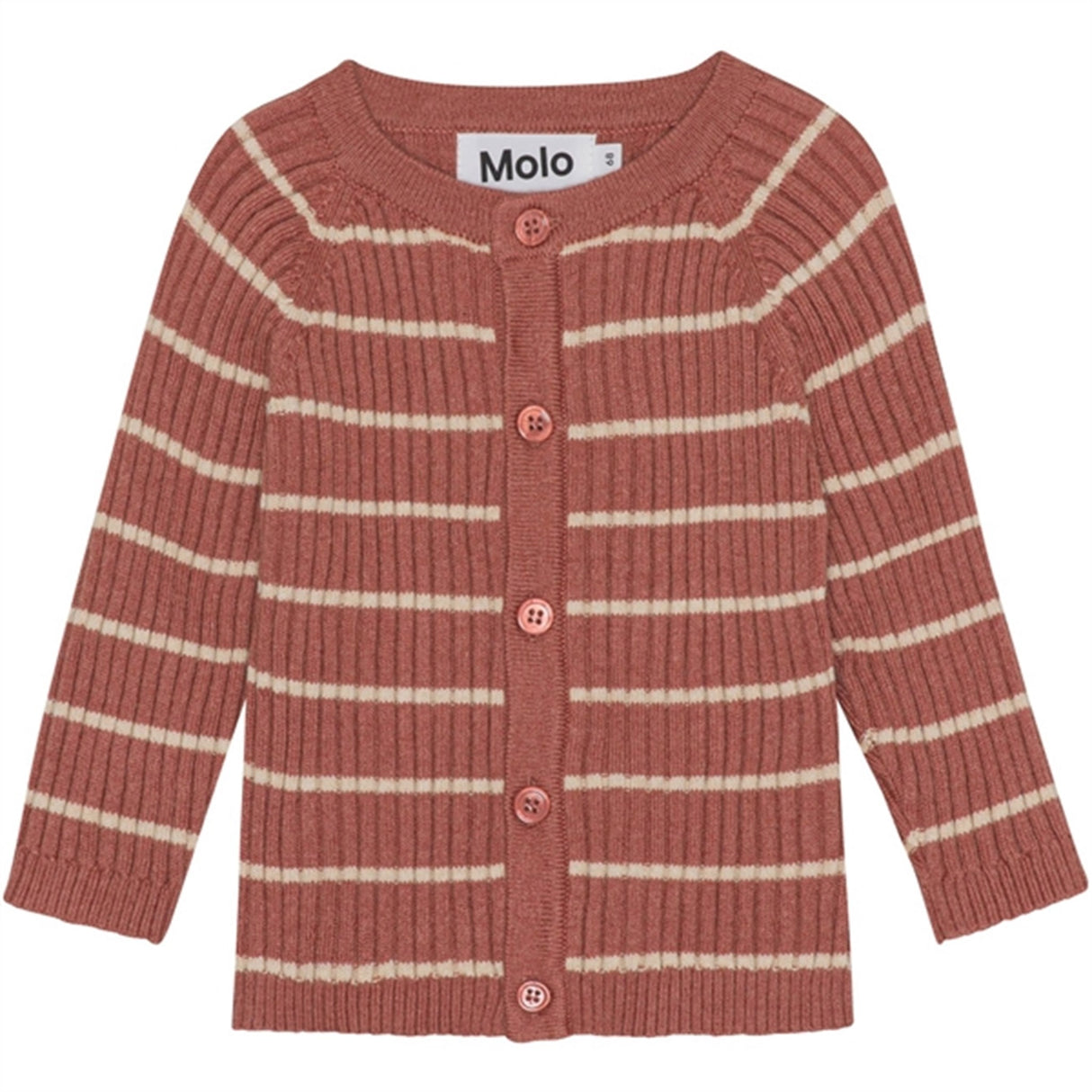 Molo Rosy Stripe Bendix Cardigan