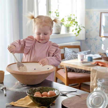 Sebra Hagesmæk med Ærmer Blossom Pink