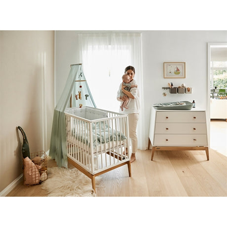 Leander Sengehimmel til Linea™/Luna™ Babyseng Sage Green 2