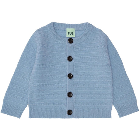 FUB Baby Lammeuld Cardigan Sky