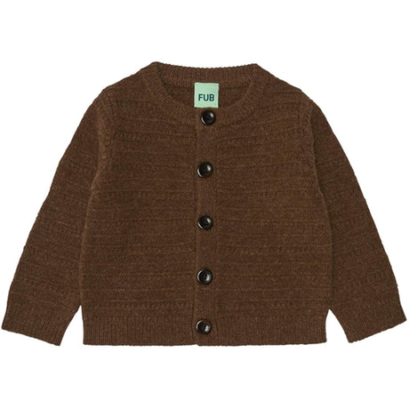 FUB Baby Lammeuld Cardigan Amber