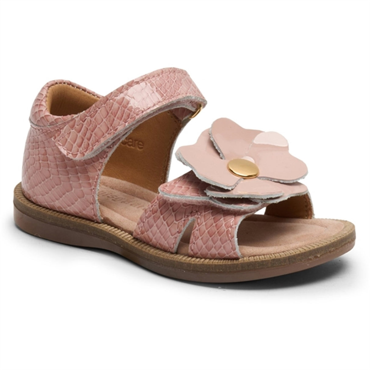 Bisgaard Barbara C Sandal Rose Croco