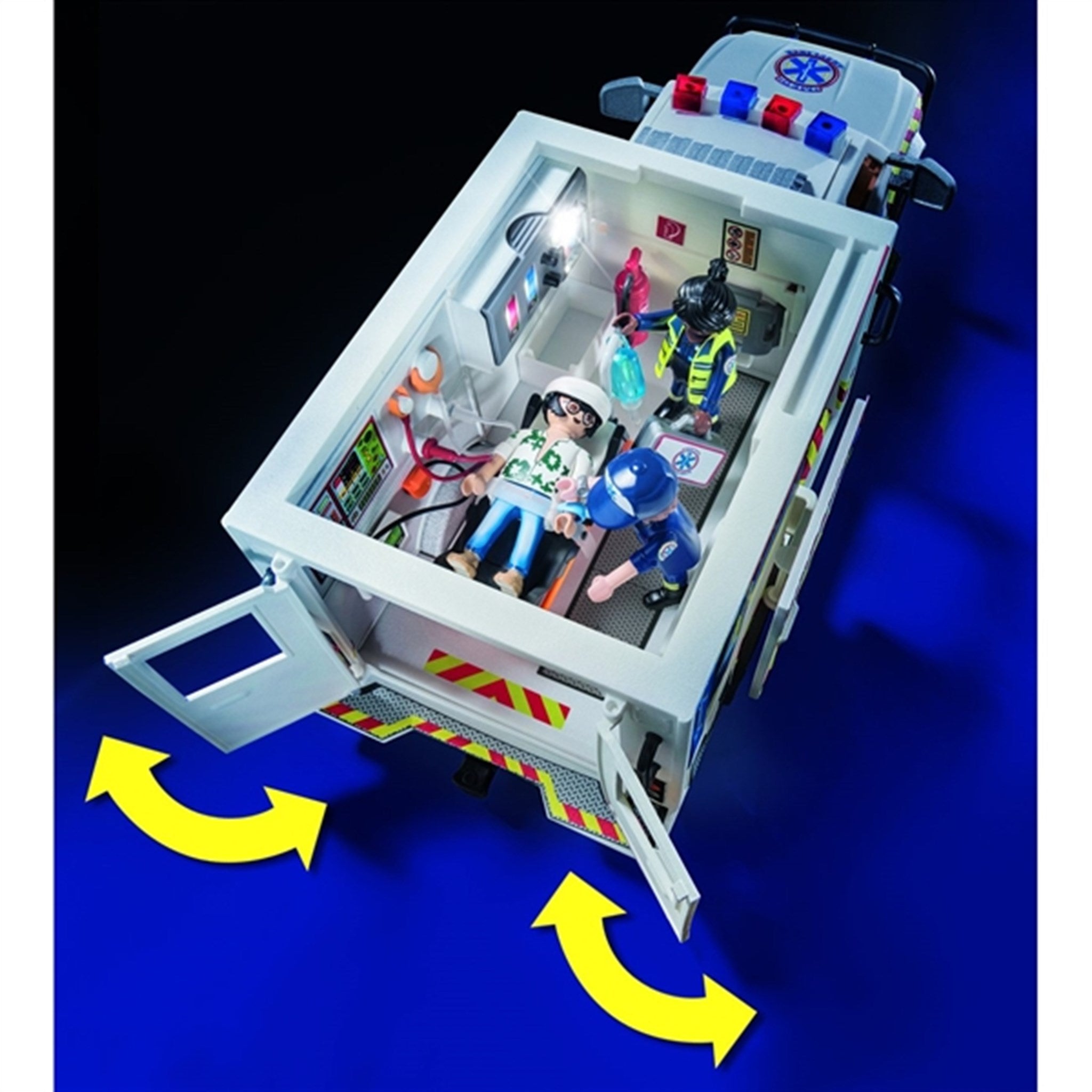 Playmobil® City Action - Redningskøretøj: Amerikansk Ambulance 4