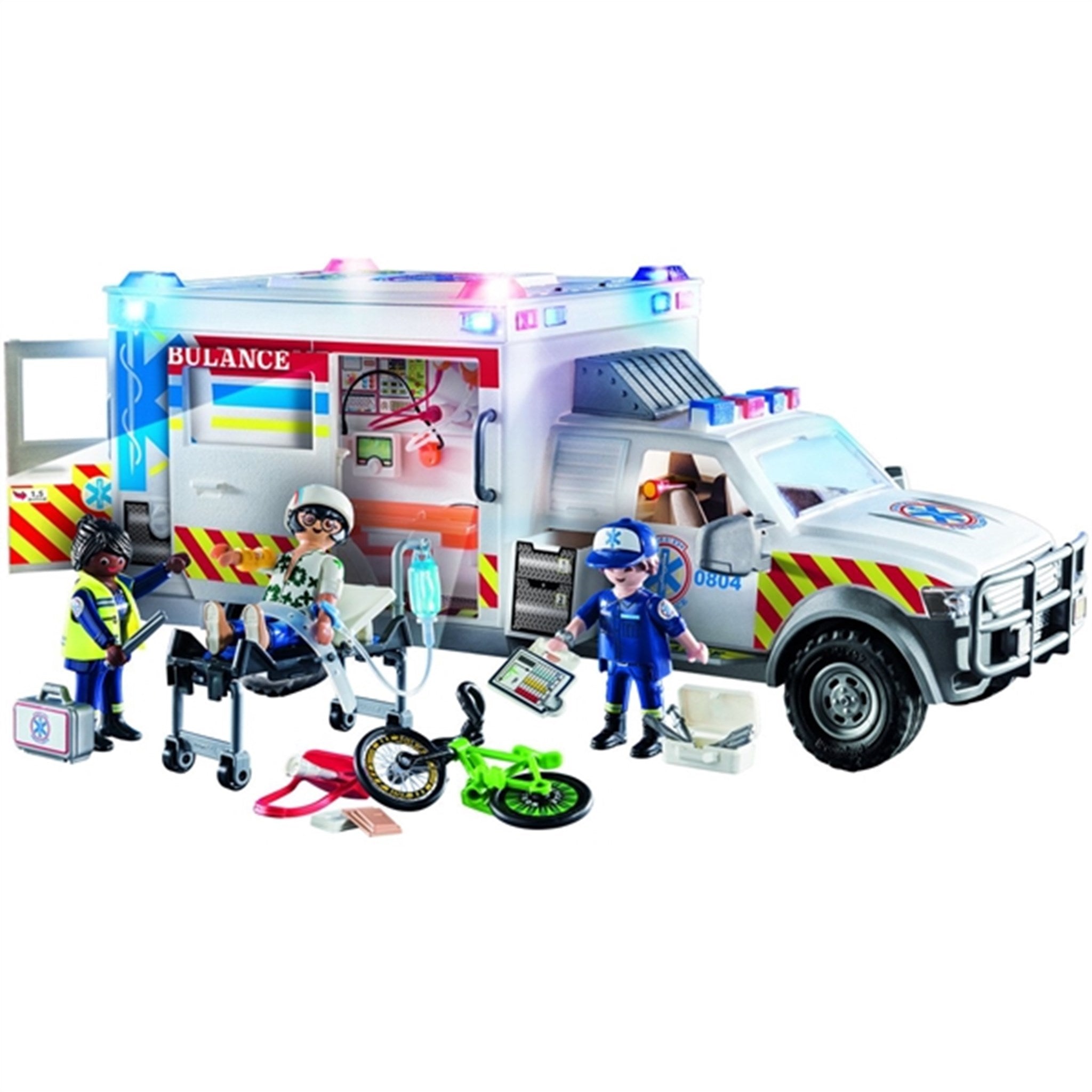 Playmobil® City Action - Redningskøretøj: Amerikansk Ambulance 2