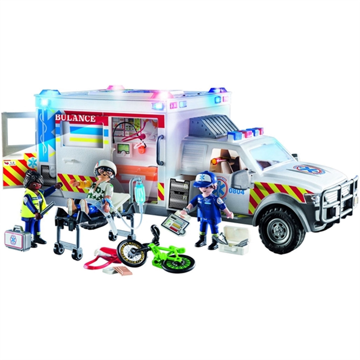 Playmobil® City Action - Redningskøretøj: Amerikansk Ambulance