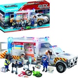 Playmobil® City Action - Redningskøretøj: Amerikansk Ambulance