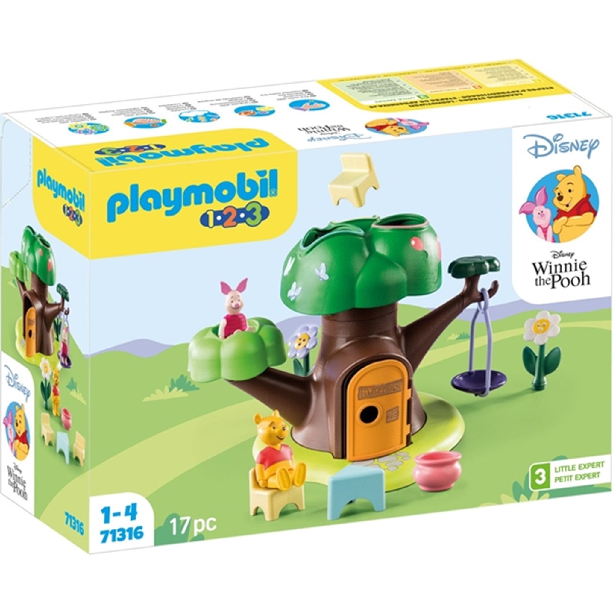Playmobil® 1.2.3 & Disney - Plys og Grislings Træhus