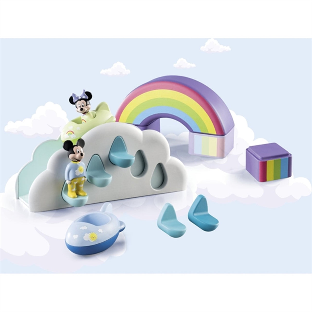 Playmobil® 1.2.3 & Disney - Mickeys & Minnies Skyhus