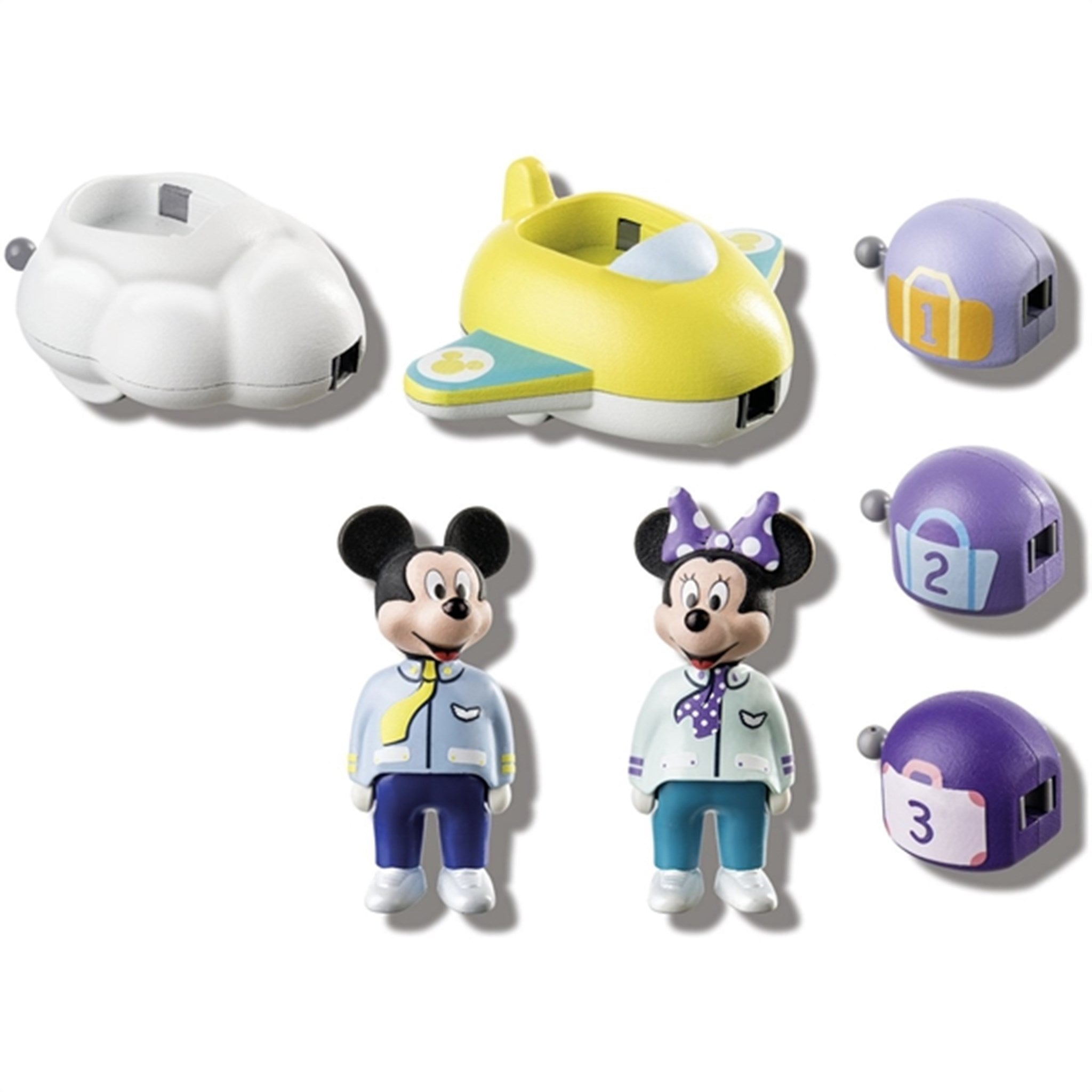 Playmobil® 1.2.3 & Disney - Mickeys & Minnies Skyflyver 4