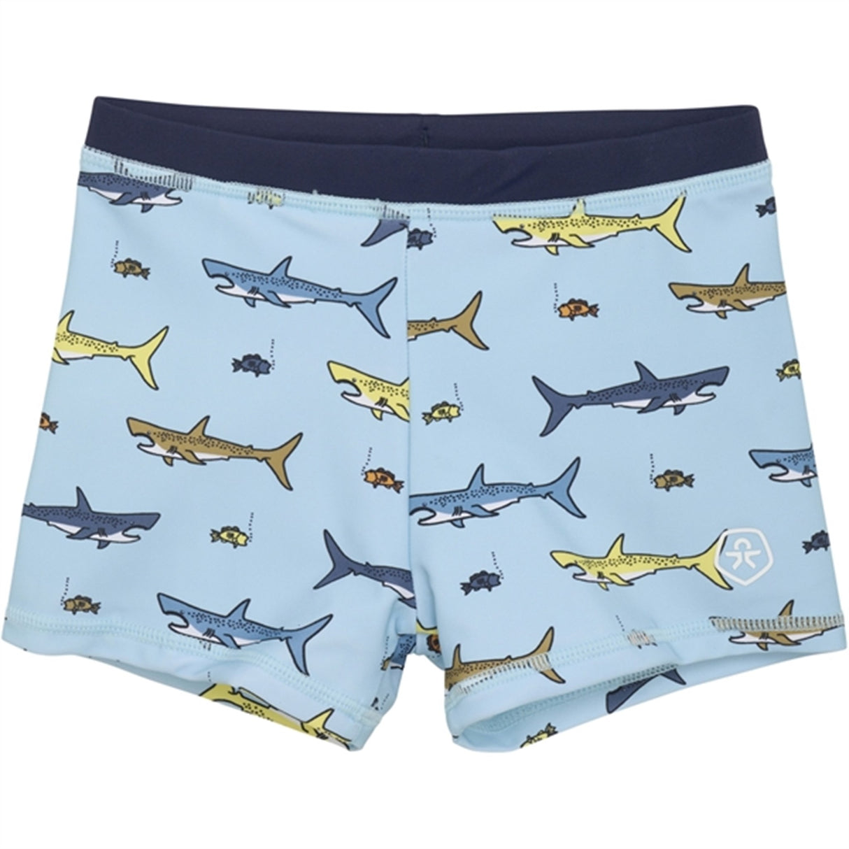 Color Kids Badeshorts AOP Cerulean