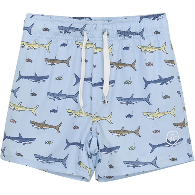 Color Kids Badeshorts AOP Cerulean