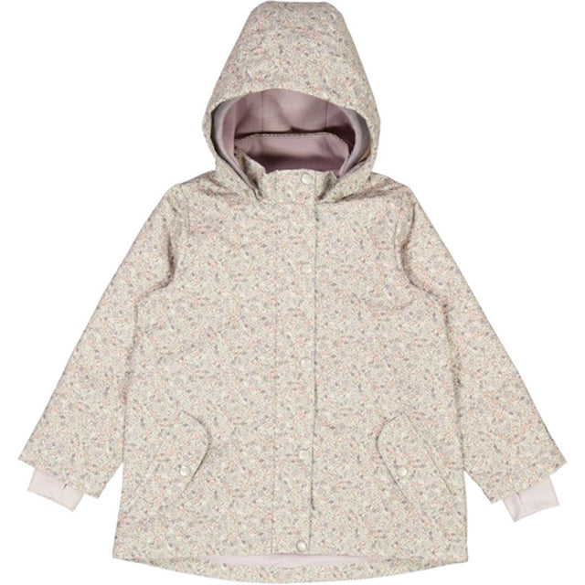 Wheat Jakke m. Fleece Gry Tech Highrise Flowers