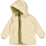 Wheat Jakke m. Fleece Gry Tech Wild Flowers 3