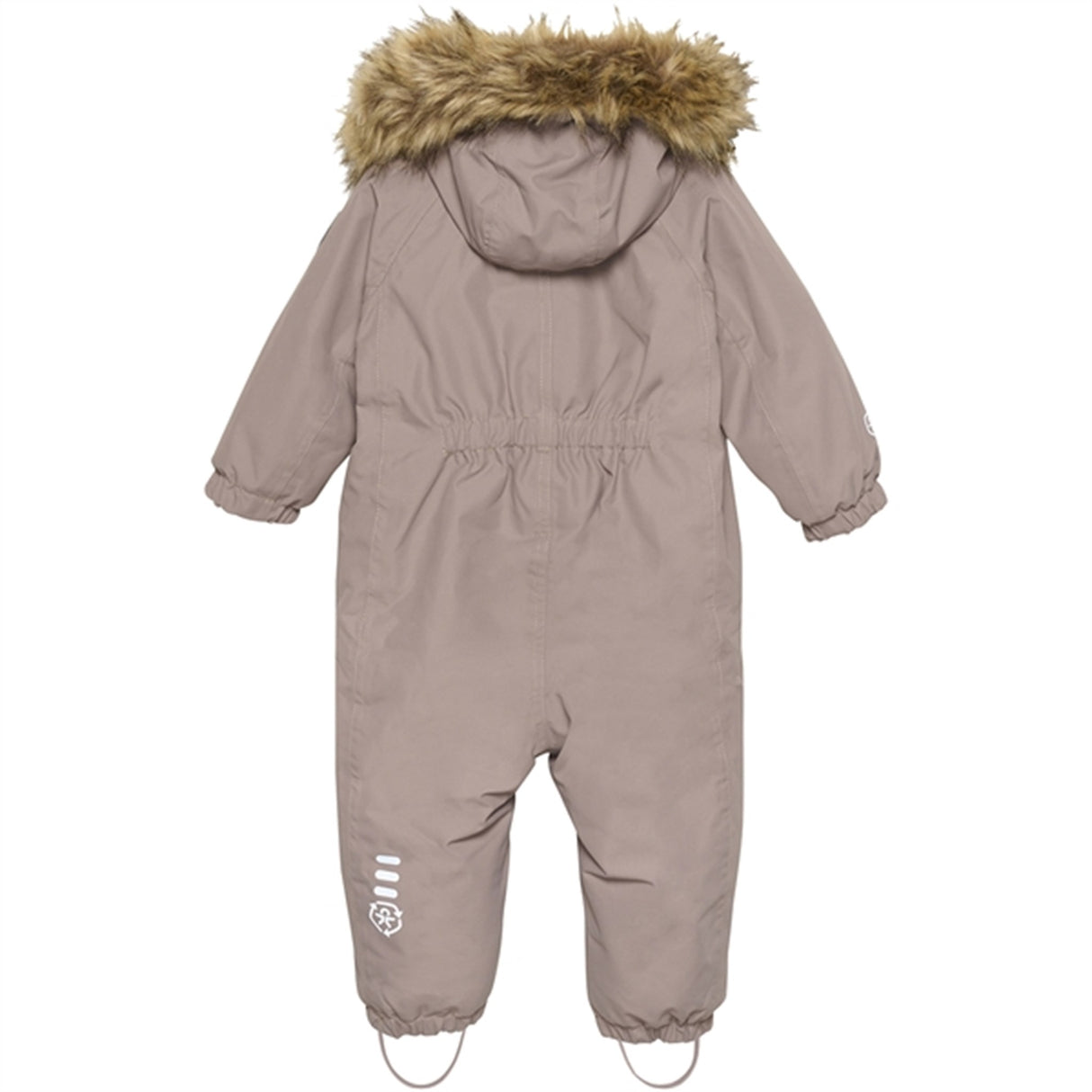 Color Kids Flyverdragt m. Faux Fur Fossil 2