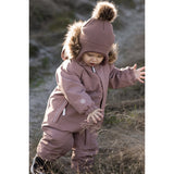 Color Kids Flyverdragt m. Faux Fur Burlwood 3